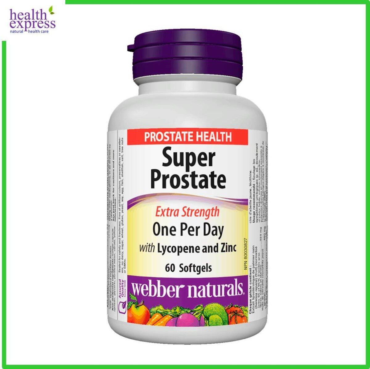 ber Naturals Super Prostate Extra Strength One Per Day (Lycopene