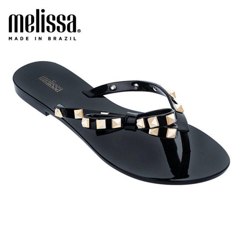 melissa bow flip flops