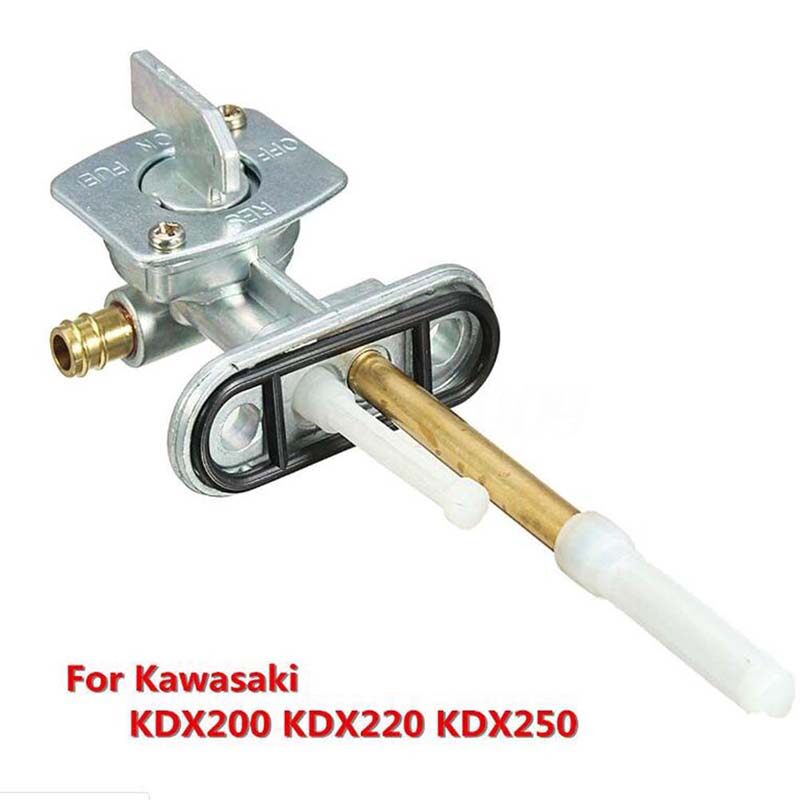 bianzai Gas Fuel Tank Valve Petcock Switch Assembly For Kawasaki KDX200