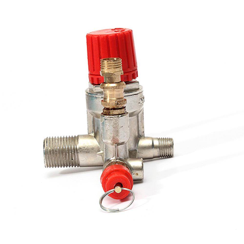 Comforhome 1PCS Aluminum Bracket Air Compressor Switch Bracket Air Pressure Regulator Valve Pump Parts Tool Set