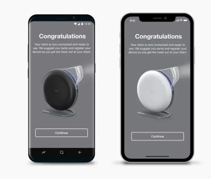 Iqair Atem Desk Personal Air Purifier Hyperhepa Filter Allergies Pets Asthma Pollen Dust Swiss Made White Black Lazada