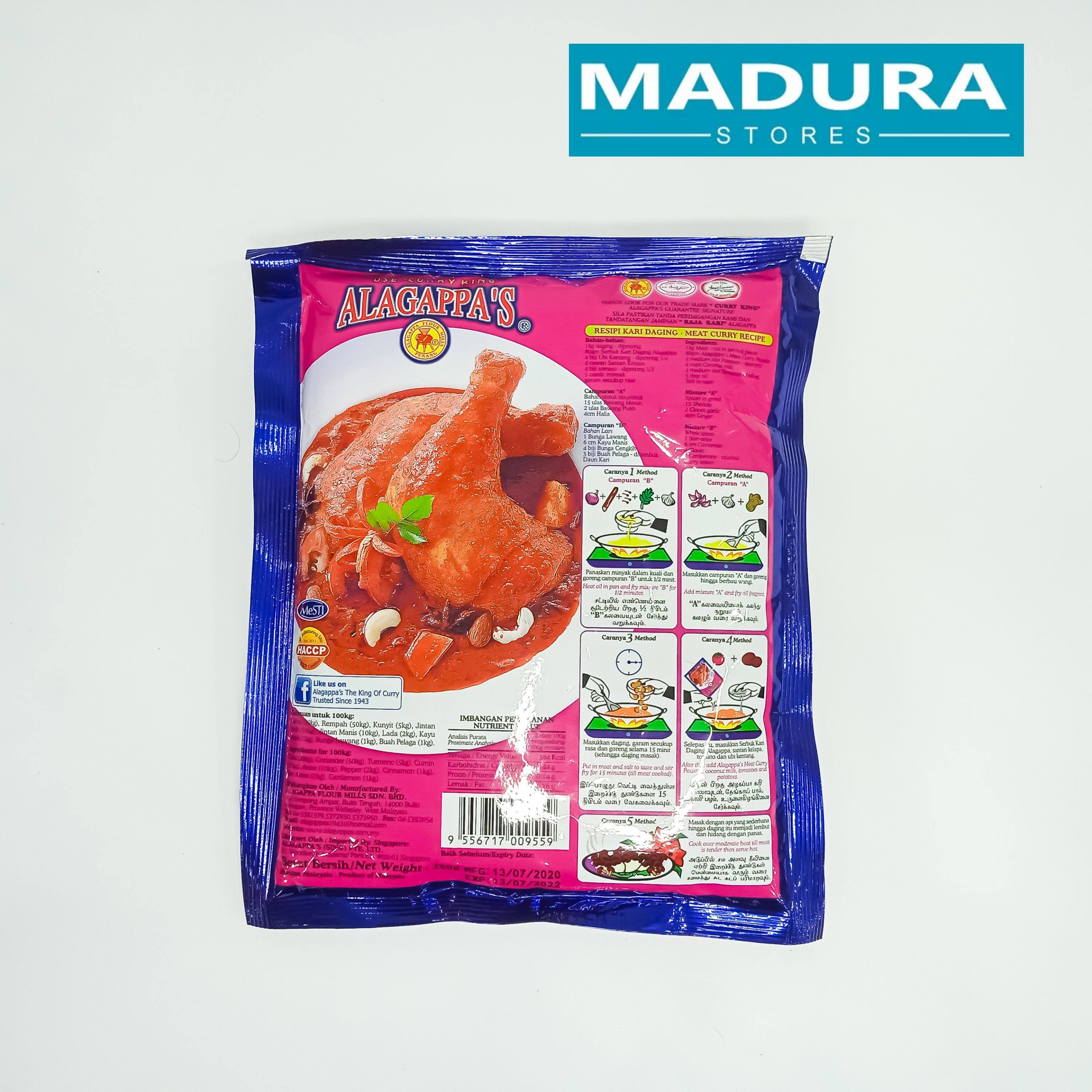 Alagappa's 2024 curry powder