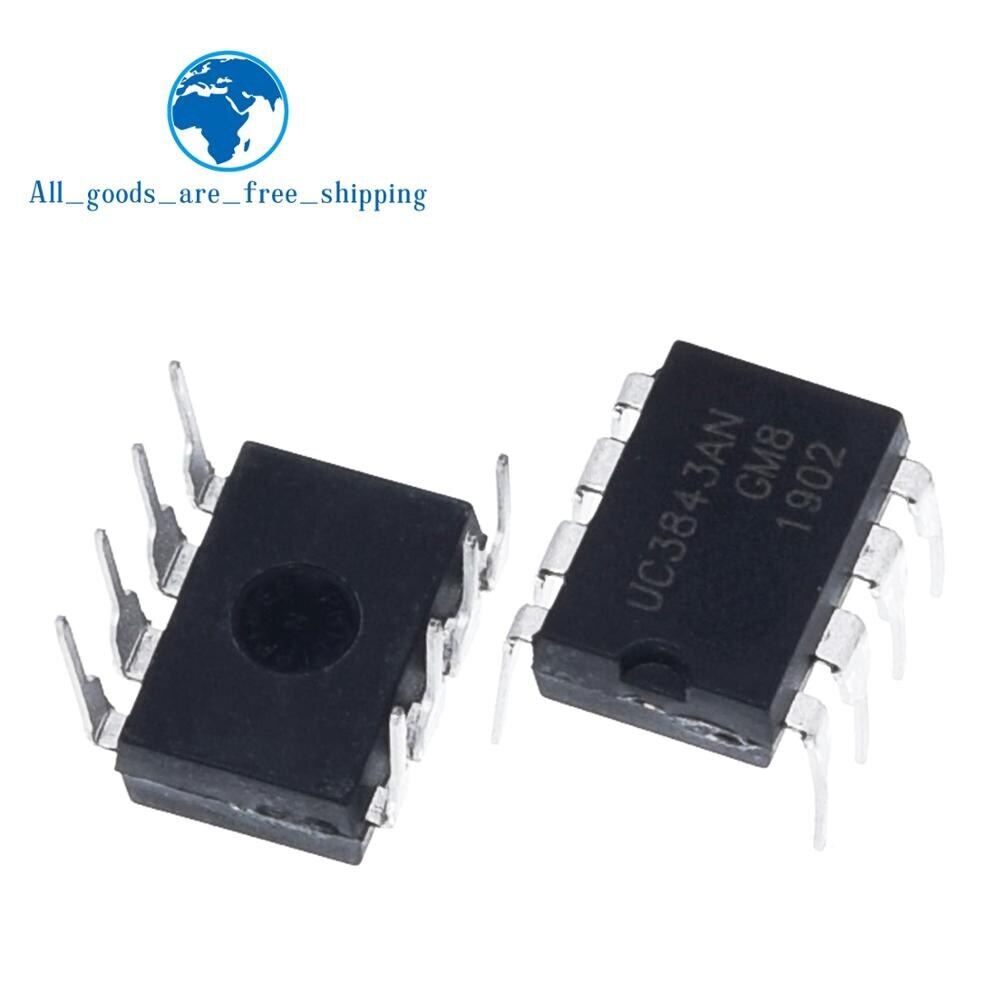Uc3843 dip8 10pcs/lot uc3843b uc3843bn uc3843an 3843 dip8 pwm switching power converter