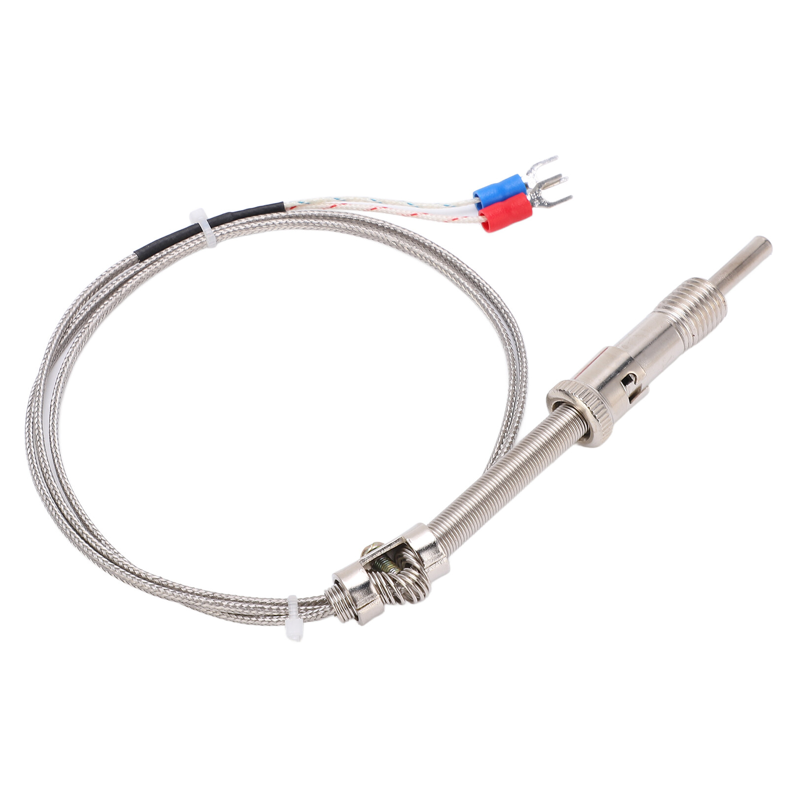 K Type Compression Spring Thermocouple Shielded Thermocouple Wire Probe for Factory
