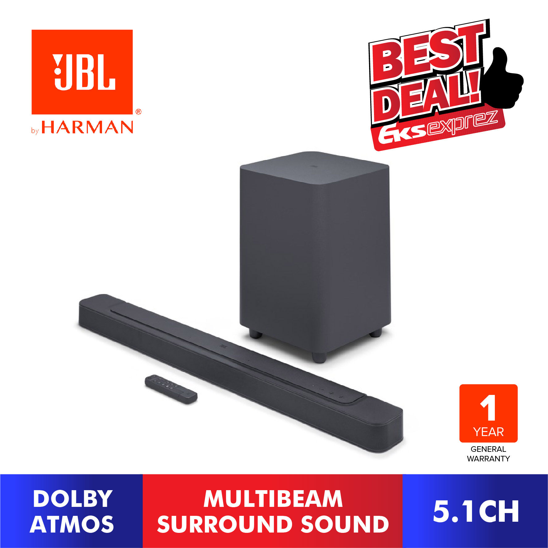 Jbl 5.1 hot sale dolby atmos