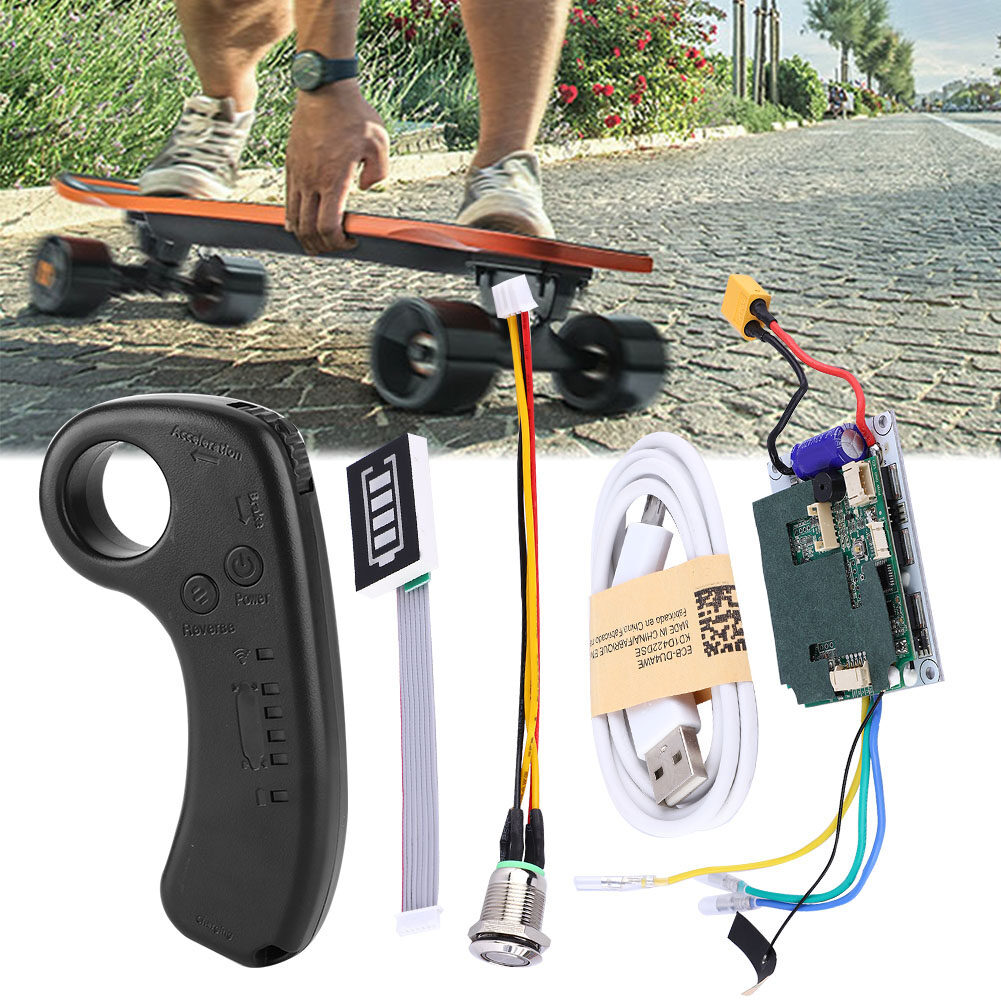 【สิ่งดีๆแนะนำ】Electric Skateboard Longboard Single Drive ESC Substitute Control Mainboard with