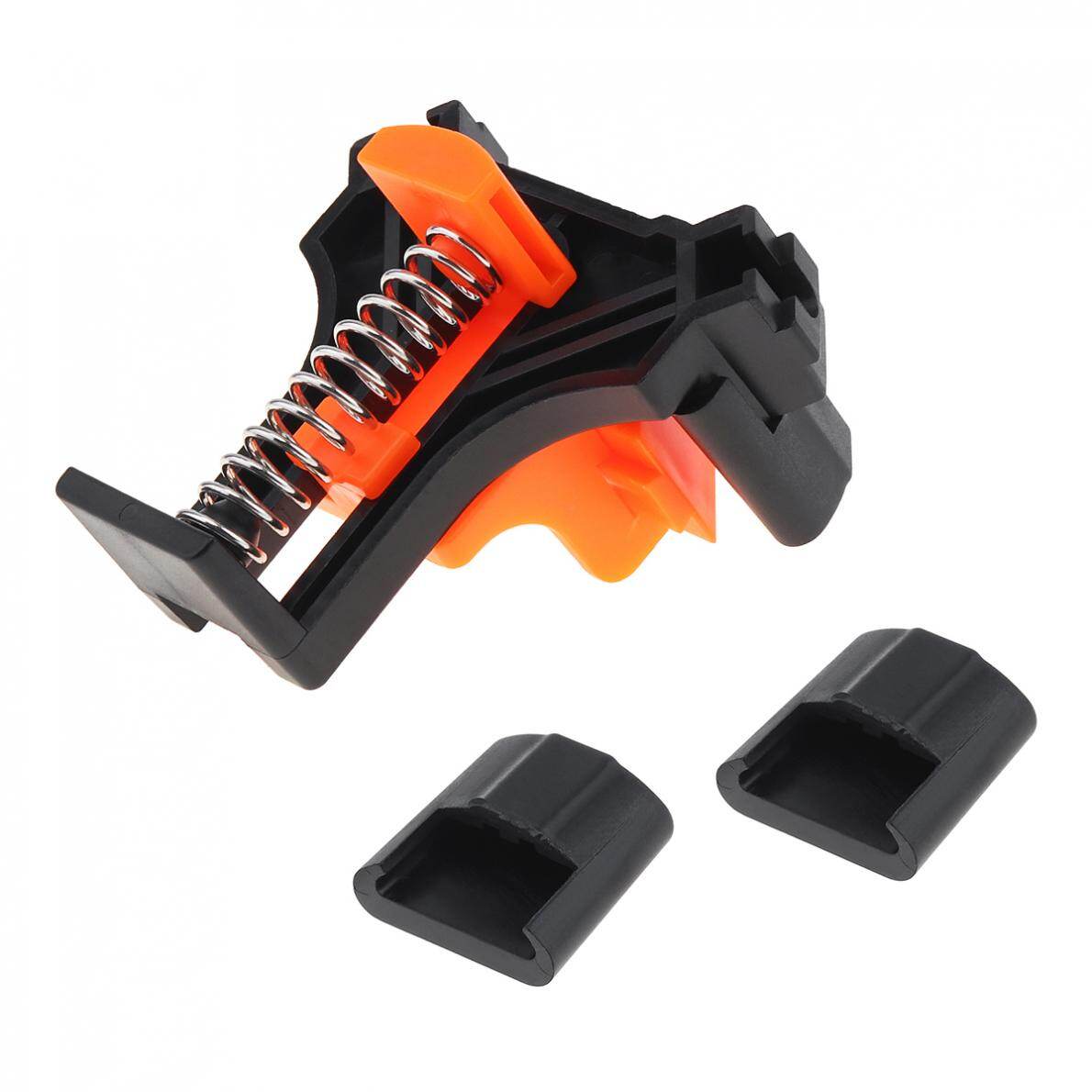 ChgImposs 4 Cái Kẹp Góc Phải Cố Định Nhanh Kẹp Góc 90 Độ Mộc Kẹp Khung Lò Xo Cho Bể Cá Kính/Khung Ảnh Gỗ/Giá Sách/Đồ Gỗ