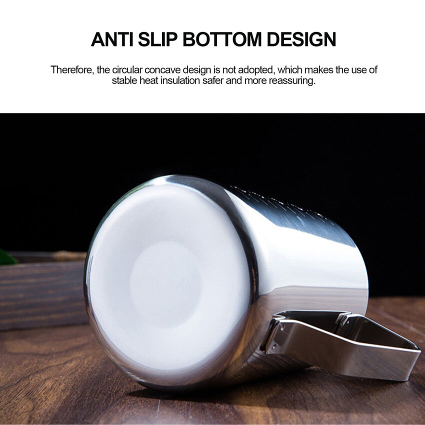 【Ready Stock】Espresso Milk Frothing Pitcher, Espresso Steaming Pitcher , Coffee Milk Frothing Cup, Coffee Steaming Pitcher
