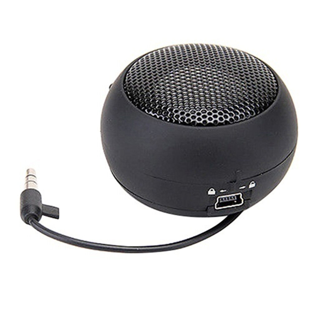 Music Player for Phone PC Mini 3.5mm Jack Wired Amplifier Bluetooth Hamburger Speaker Sound Box