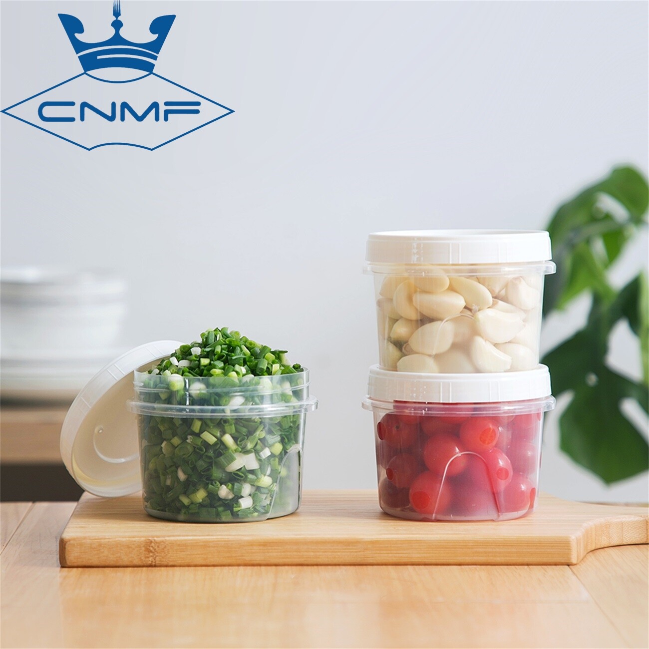 CNMF 1pcs/3pcs/4pcs Green Onion Airtight Box Refrigerator Ginger and Garlic Container Kitchen Condiment Snack Storage Box