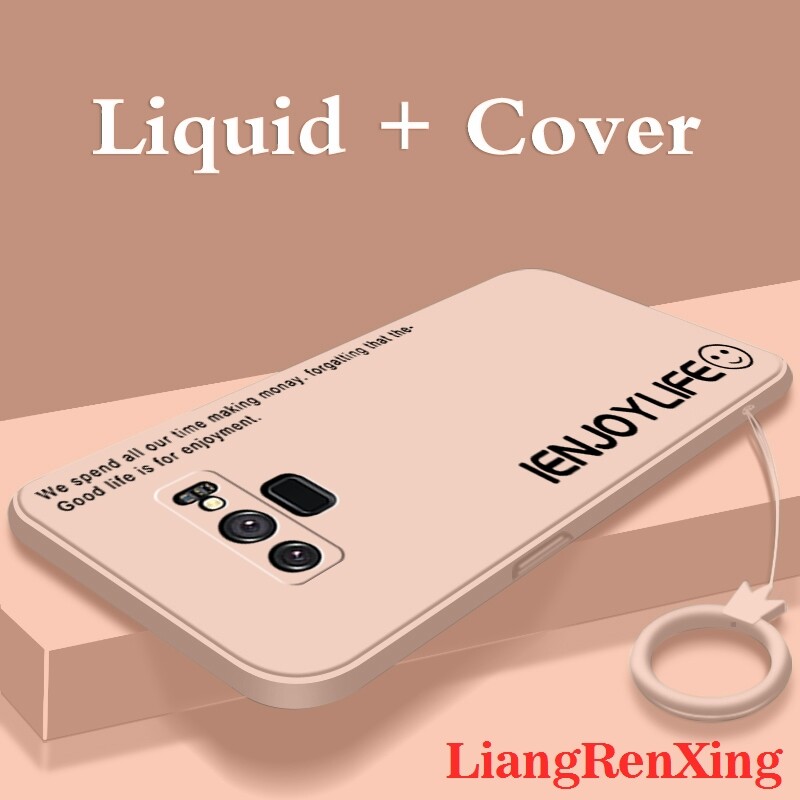 ốp lưng Vỏ Samsung Note 9 vỏ điện thoại softcase Silicone lỏng bảo vệ mịn vỏ Cản Sốc chống sốc thiết kế mới ytzimu02 đẹp viền vuông cute