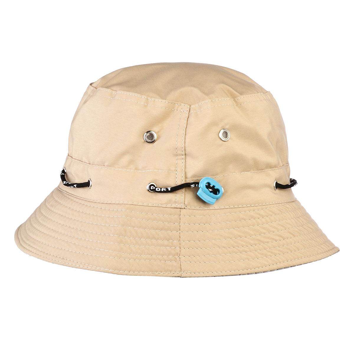 Beberapa Warna Topi Bucket Uniseks Topi Katun Polyester Panama Ember Topi Musim Panas Hip Hop Pantai Topi Pancing