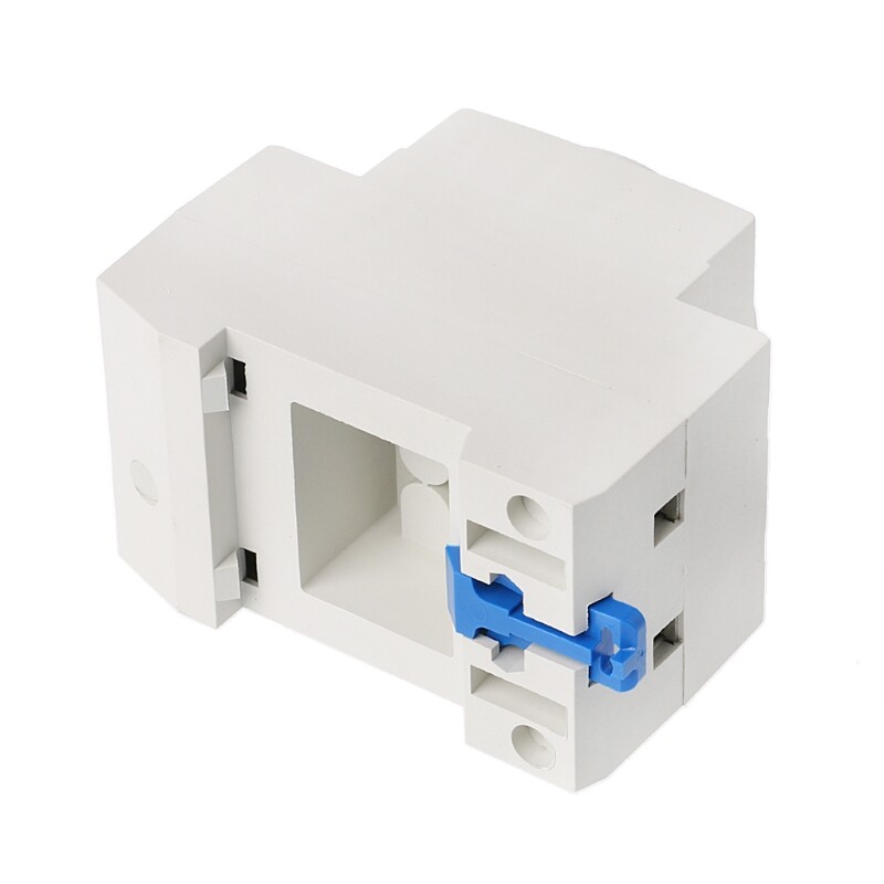 EU Type 35mm DIN Rail Mount AC Power Socket 16A 250V AC Connector
