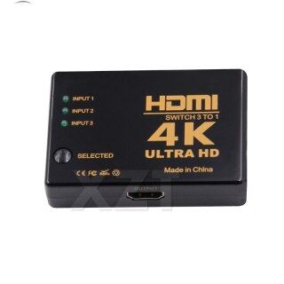 Bộ chuyển đổi hdmi 3 cổng 4k x 2k 1080p cho hdtv xbox ps3 4 ultra hd bộ chọn công tắc hdmi 3 trong 1 bộ chia hdmi cho máy chiếu đa phương tiện 1