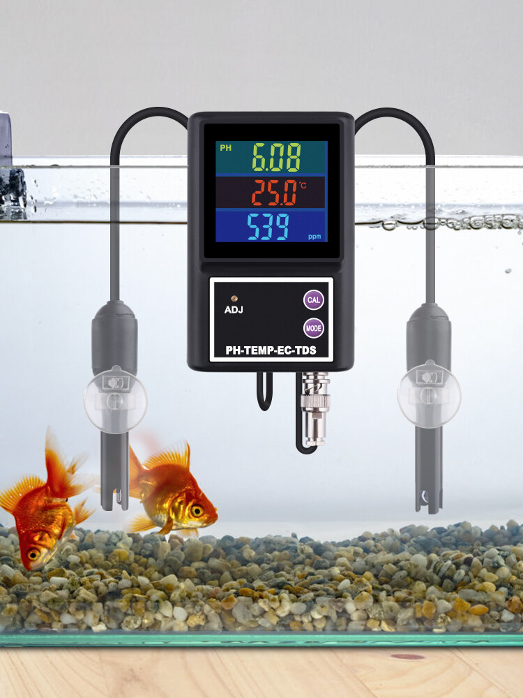 yieryi PH-260 Digital 4 in 1 PH Temperature EC TDS Meter Analyzer Multiparameter water Quality monitoring test equipment