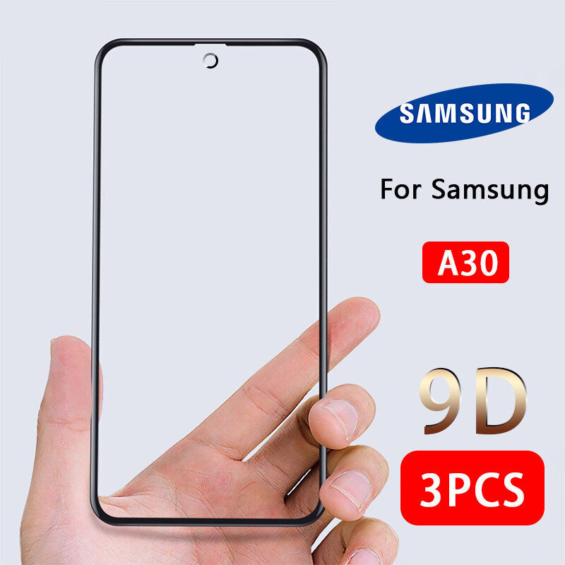UCUC Tempered Glass Film For Samsung Galaxy A13 A23  A33 5G A73 5G samsung A53 5G A03 A32 4G A52 A52S 5G A12 M12 A11 M11 A31 A30 A22 (3Pcs) Samsung A02 M02Upgrade 9D Full Cover Tempered Glass Screen Protector