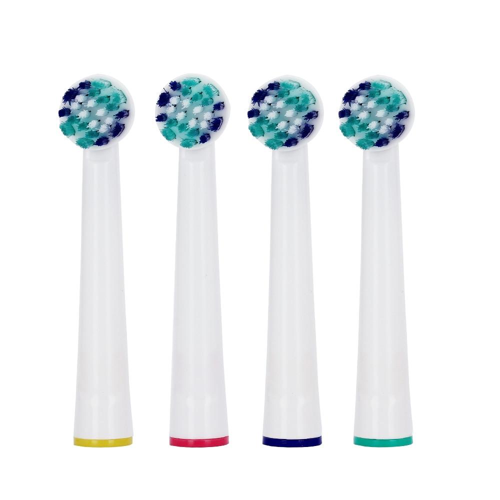 4pcs/Pack Electric Toothbrush Heads Teeth Clean Brush Teeth Head Oral Hygiene Replacement Tooth Brush Heads For Oral-B