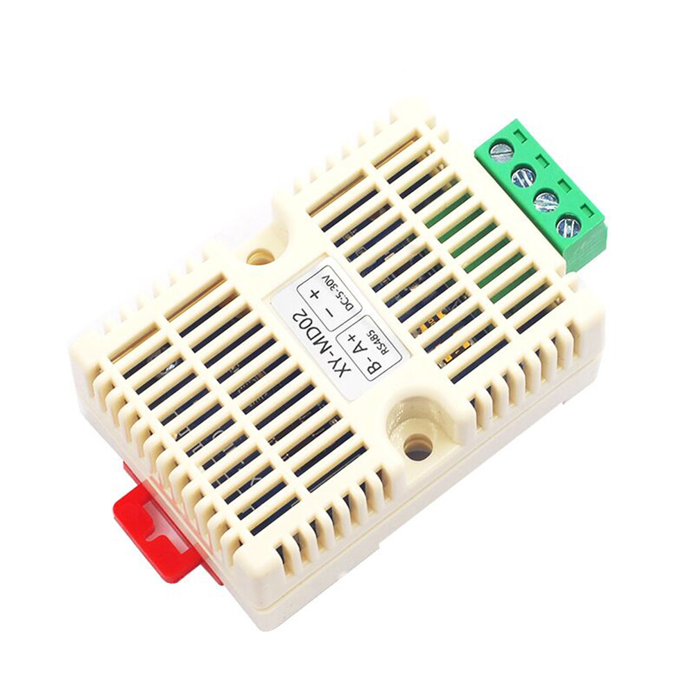 【ANENG】XY-MD02 Temperature Sensor Module High Precision DC5-30V Temperature-Humidity Sensors 1000M RS485 Signal Modbus-RTU Protocol Standard 35mm Rail Mount