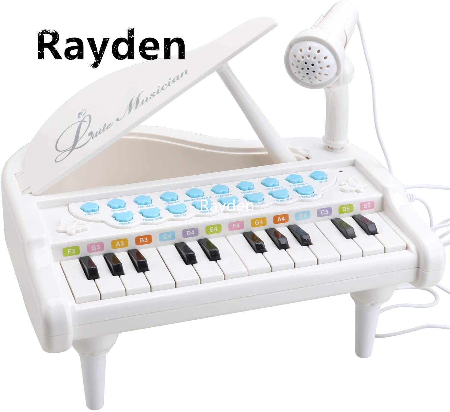 baby piano with microphone