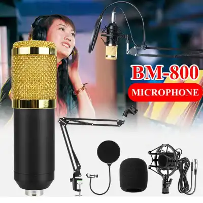 Recording BM-800 Condenser Microphone Kit Broadcasting Studio Recording K Song Universal Professional Mic Microphone