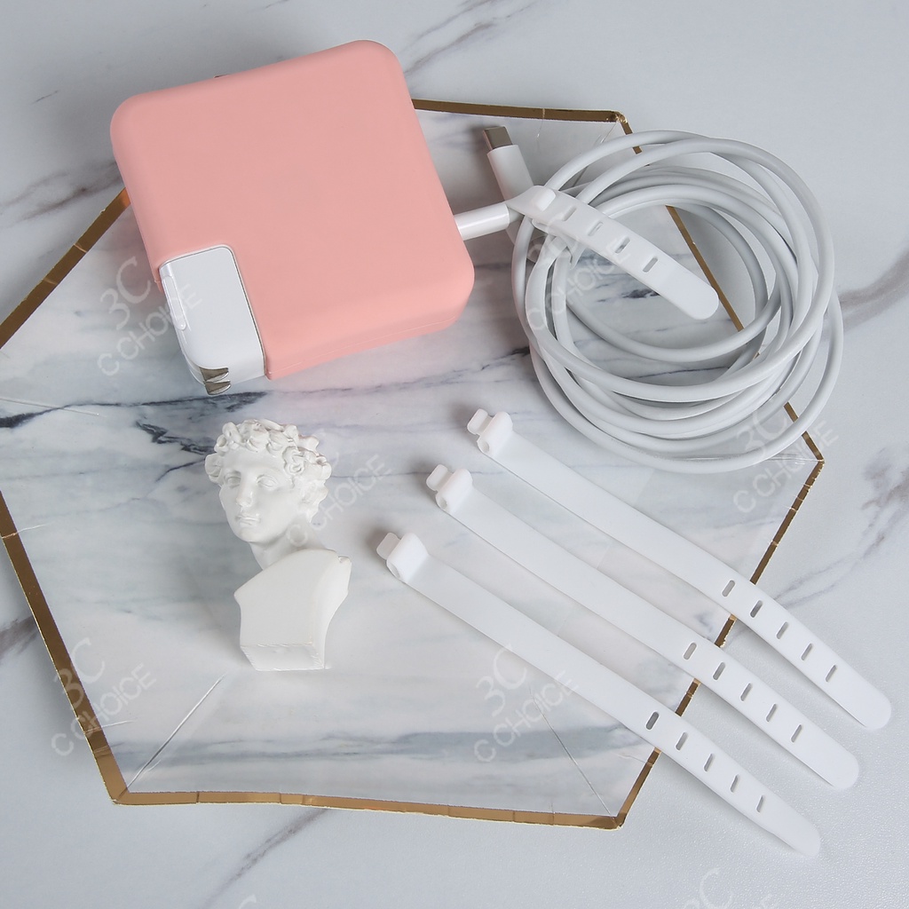 13CM 7CM Colorful Silicone Cable Ties Earphone USB Cable Winder Wire Data Line Holder [cchoice]