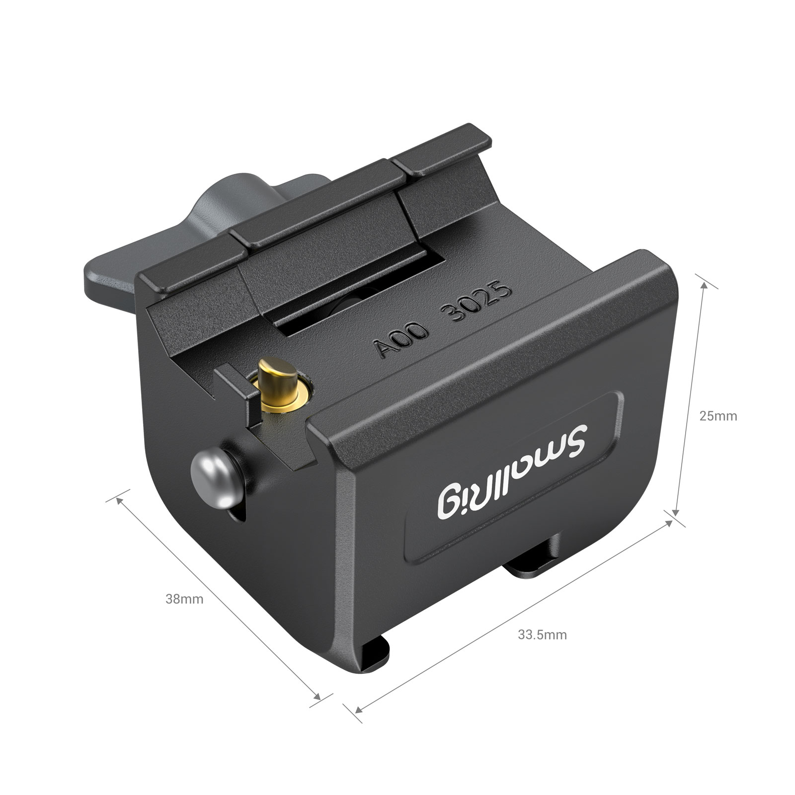 SmallRig Phụ kiện kẹp NATO gắn kết được thiết kế cho DJI RS 4 / RS 4 PRO/RS 2/RSC 2 3025