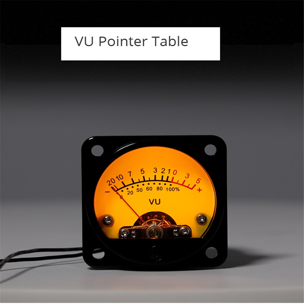 HOT SALE 45mm Big Vu Meter Stereo Amplifier Board Backlight Power Meter Level Indicator Adjustable With Driver