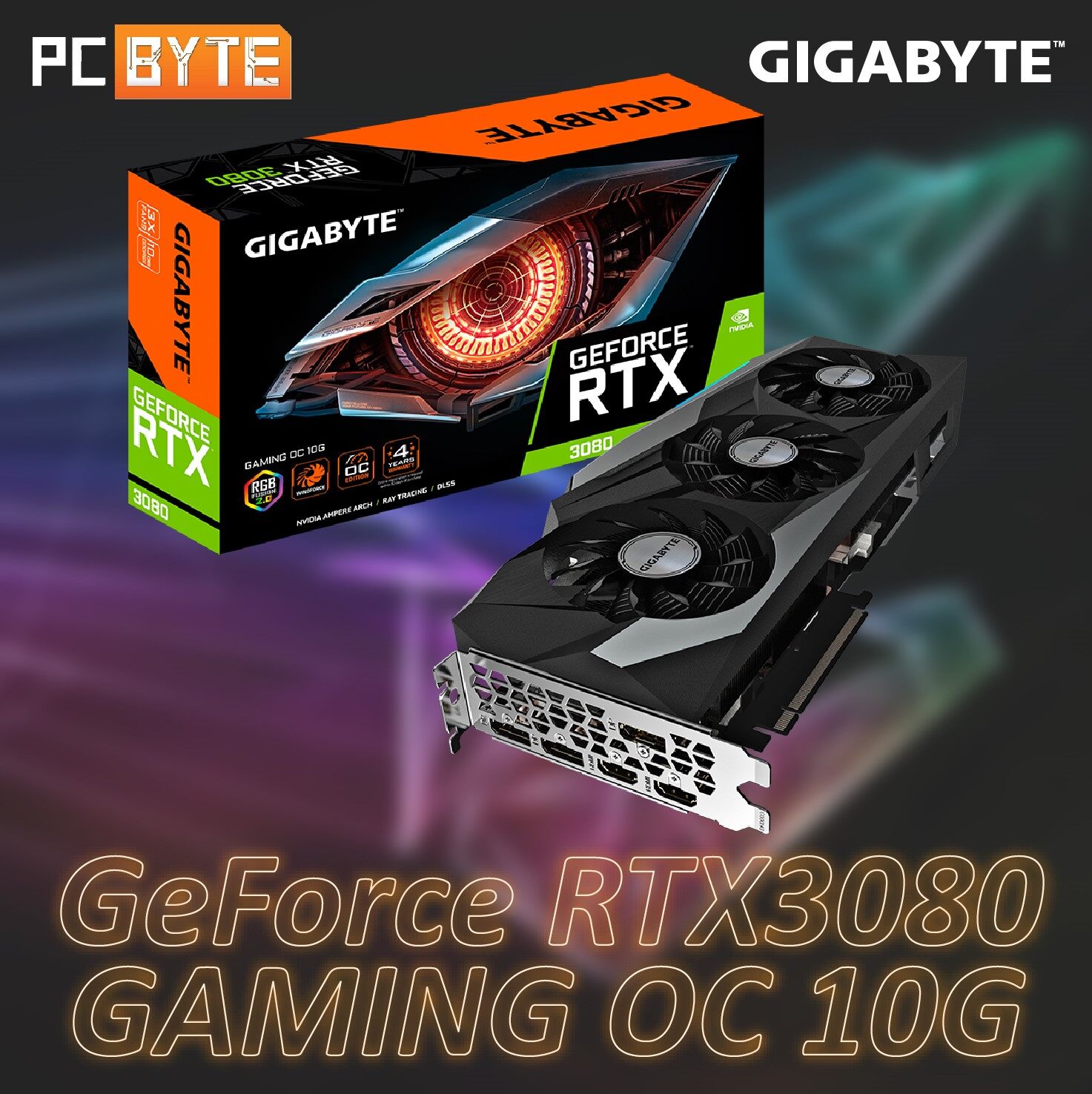 GIGABYTE GeForce RTX 3080 GAMING OC 10G Lazada