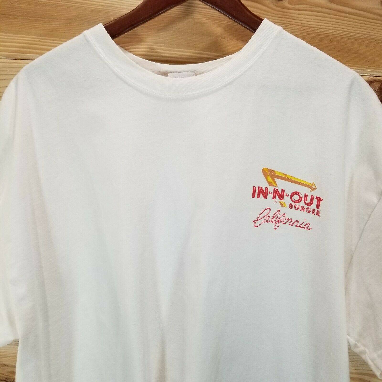 in n out tee shirt