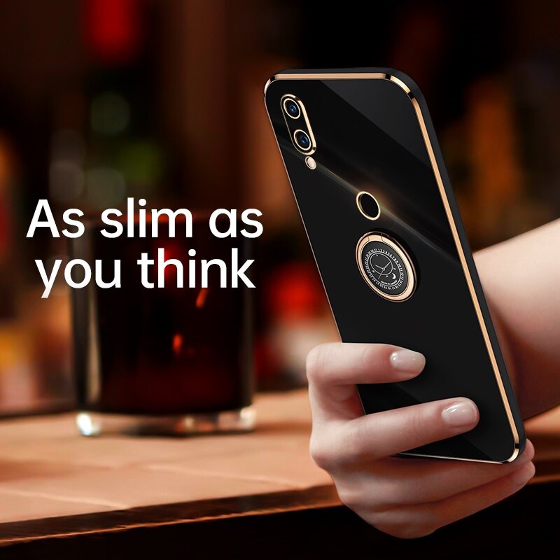 For Huawei Nova 3i Case Shockproof Soft Silicone Electroplating Back Cover Case Huawei Nova 3i Nova3i Phone Casing