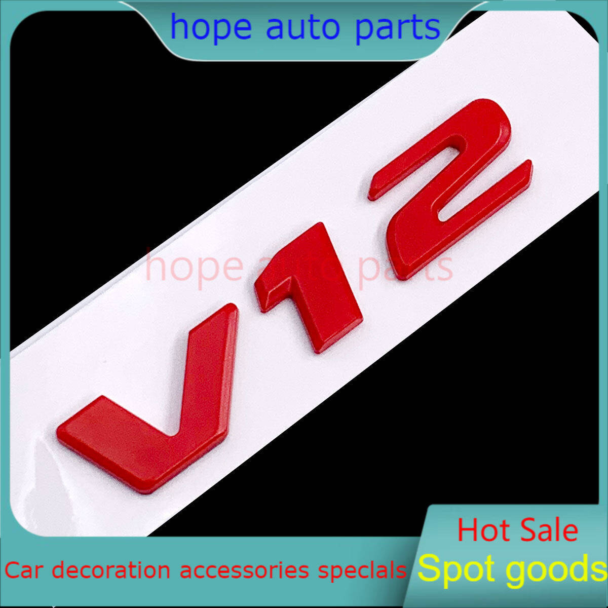 New upgrade v12 emblem logo for mercedes benz w212 w213 e63s w205 c63s x253 glc63s w166 c292 gle63s gls63s amg emblems badges sticker