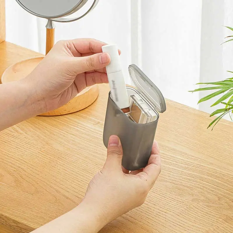 Cáp đa chức năng hộp lưu trữ lưu trữ đường dữ liệu container cho bàn văn phòng phẩm tai nghe cáp sạc truyền dữ liệu