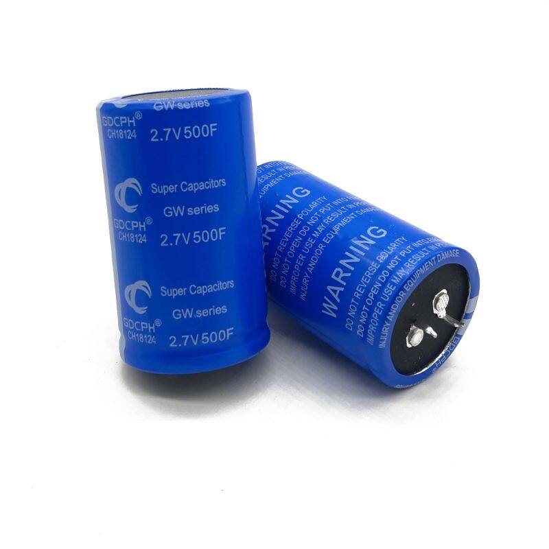 2.7V 500F Super Capacitor Volume 60x35mm Vehicle Rectifier Ultracapacitor Electrical Component
