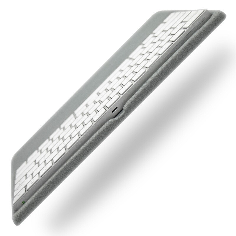 Wireless Keyboard Support Memory Foam Silicone Wrist Pad Base for Apple Magic Keyboard 2, Size:S