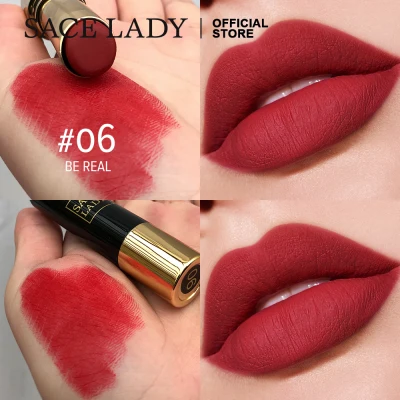SACE LADY Matte Lipstick Waterproof Long Lasting Smooth Highly Pigmented Make Up Cosmetics 12 Color