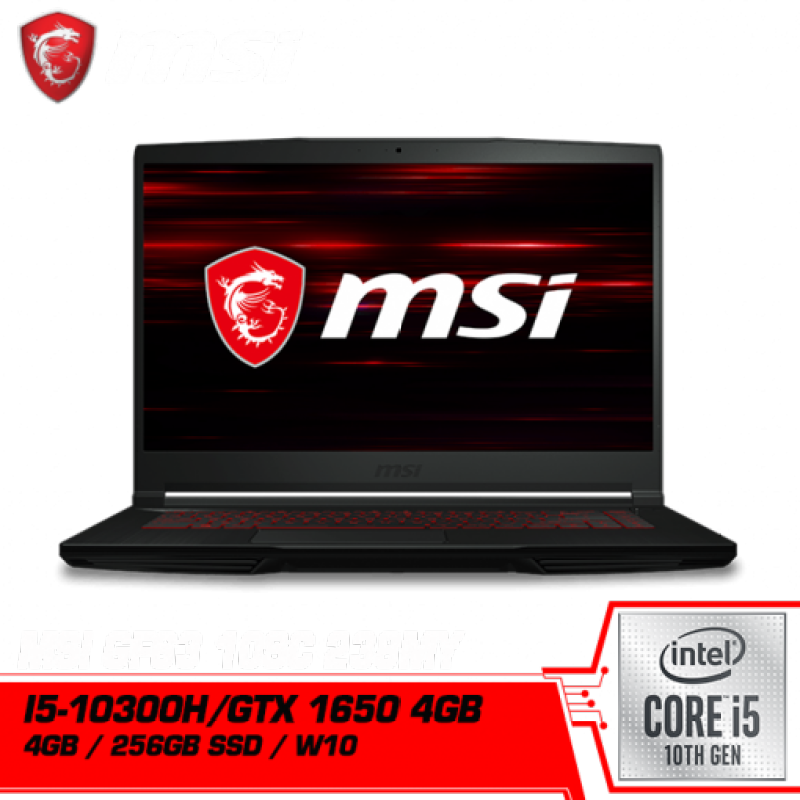 MSI GF63 Thin 10SC-238MY (Intel i5-10300H , GTX1650 GDDR6 4GB) Malaysia