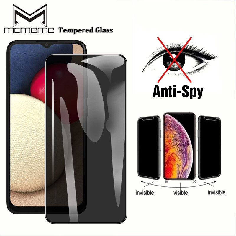 Anti-Spy Privacy Full Tempered Glass For Samsung Galaxy A17 5G A07