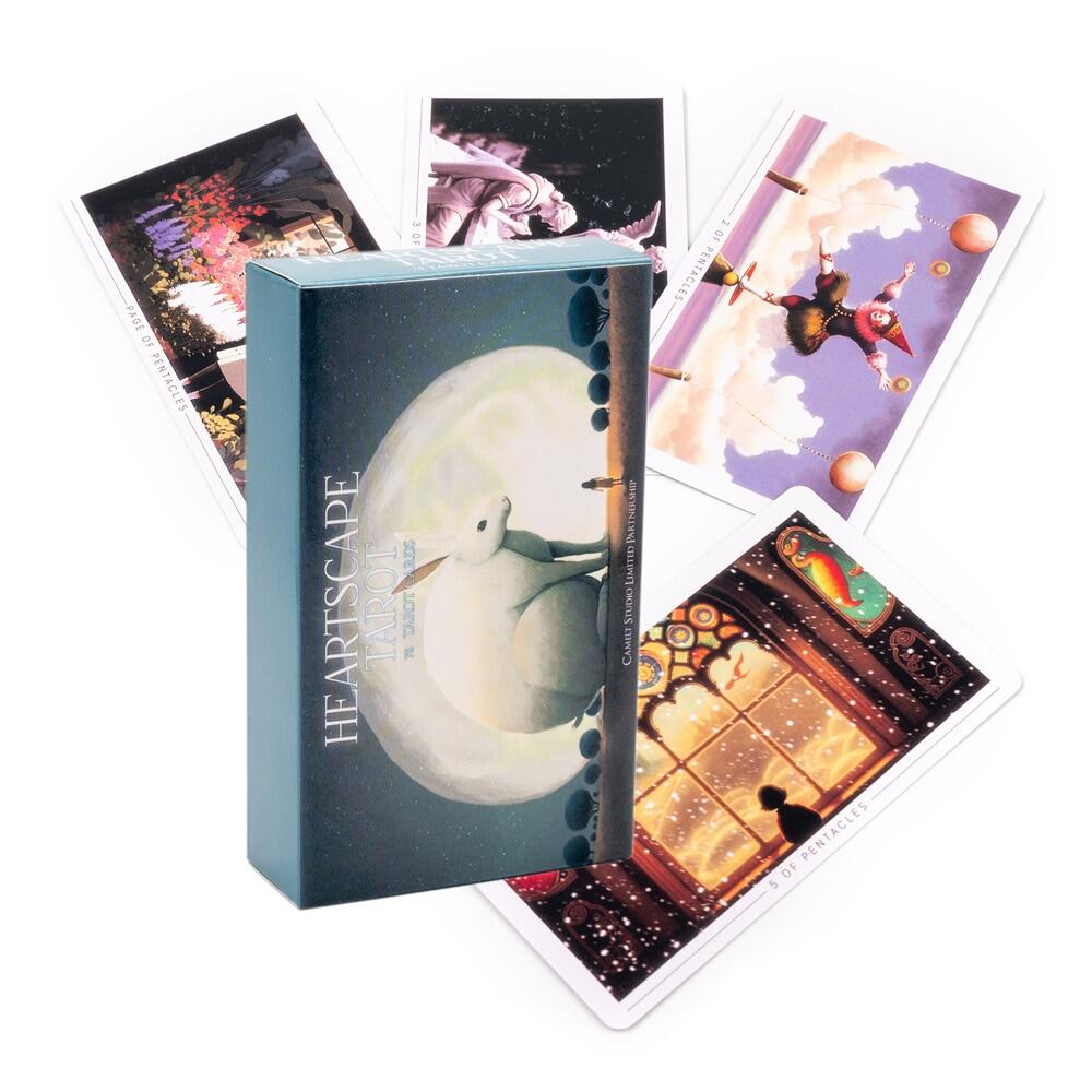 “》？：》？：”： 12*7Cm Heartscape Tarot By Camelt Studio Limited Partnership Limited Edition