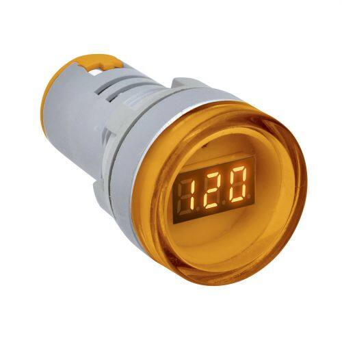 Original diymore slope12V DC Digital LED Display Voltmeter Waterproof Car Motorcycle Voltage Volt Gauge Panel Meter