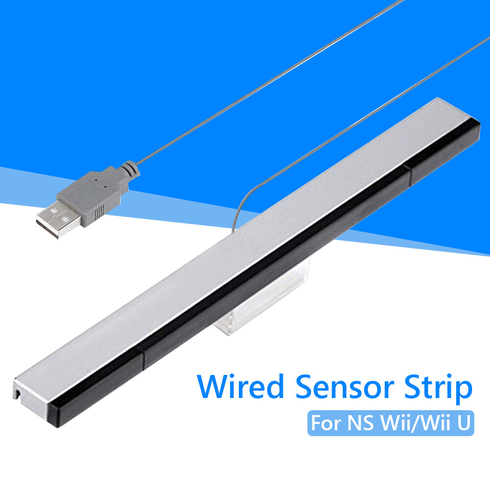Sensor Bar USB Replacement Infrared TV Ray Wired Remote Sensor Bar Reciever Inductor Game Console Accessories for Wii/Wii U