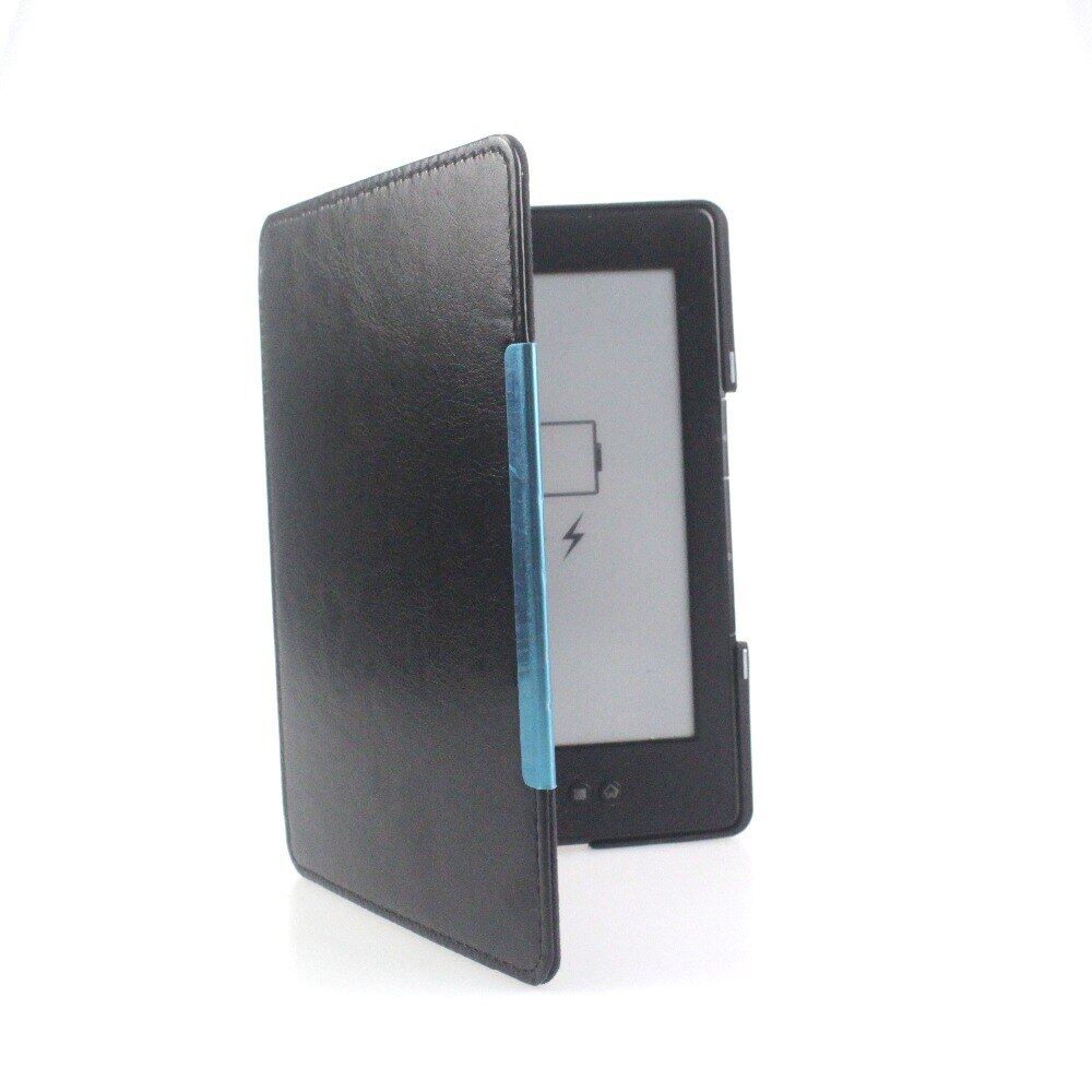 Pu Leather Magnetic Cover For Kindle 4 Kindle 5(Modle:D01100) Protective Ebook Ereader Case