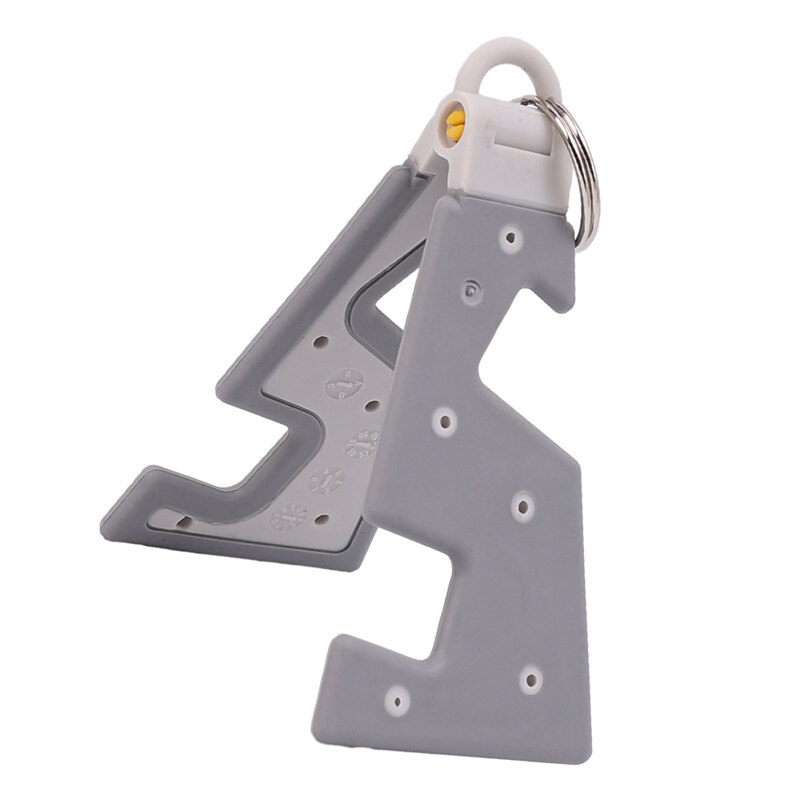 Universal Portable Foldable Desk Phone Holder Keychain Mobile Phone Stand Support Desktop Cellphone Tablet Holder Bracket