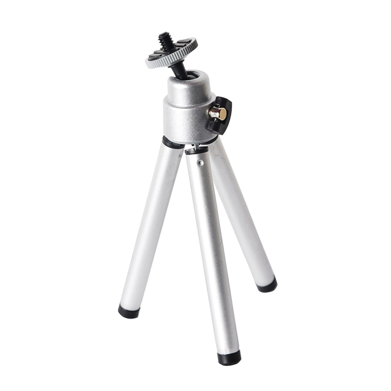 Giá Đỡ Mini Giá Ba Chân Linh Hoạt 2 Phần Cho Chân Máy Máy Chiếu Máy Quay Màn Hình Hợp Kim Nhôm Cho Điện Thoại Di Động
