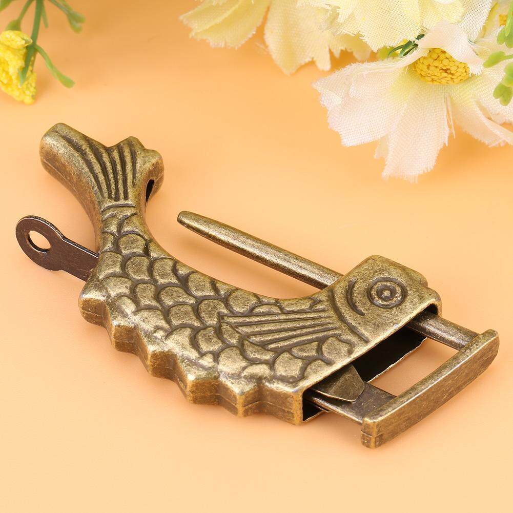 Mua Cổ Cá Hình Đồng Kim Loại Khóa Tiếng Trung Quốc Cổ Khóa Móc Gài Cho Ngăn Kéo Hộp Đựng Trang Sức