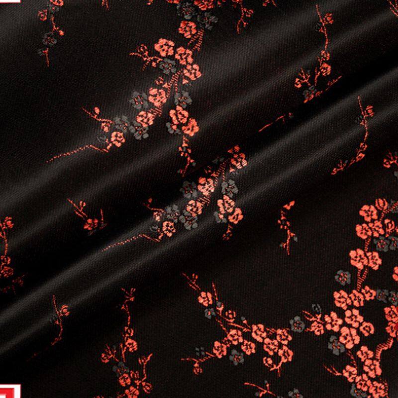 Vintage vải phong cách trung hoa thổ cẩm satin vải dệt hoa may kim sườn xám và túi bán tj0243