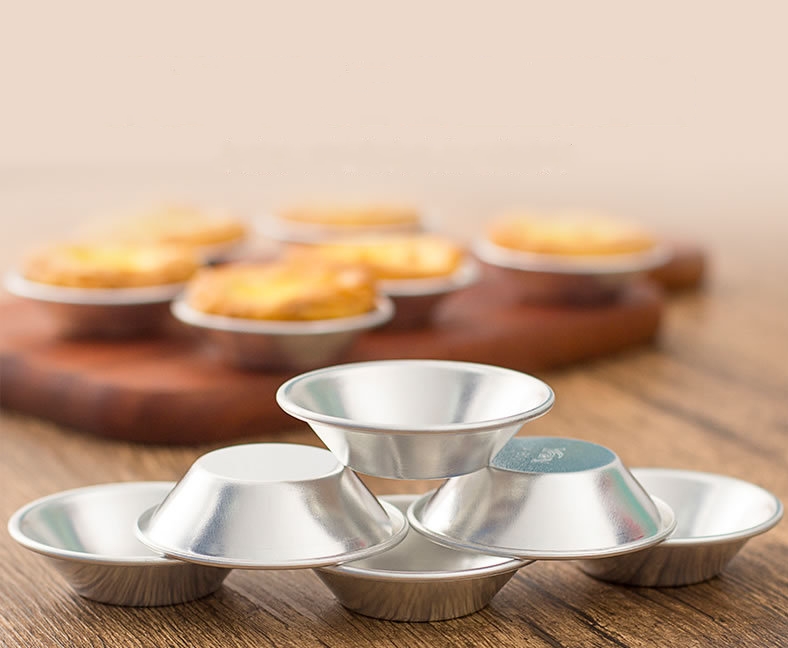 5pcs Aluminum Alloy Pineapple Egg Tart Mold Baking Mold Cake Molds Reusable Muffin Baking Cups Cookie Baking