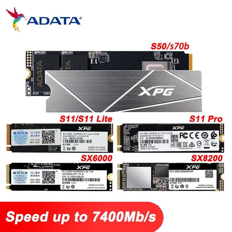 ADATA SSD M2 Nvme 2280 512GB S11 Lite PRO 256GB Internal Solid State ...