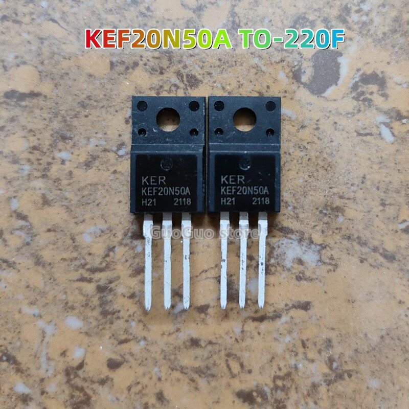 5pcs kef20n50a to-220f ker 20n50a to220f 20a/500v n-channel mosfet transistors new original
