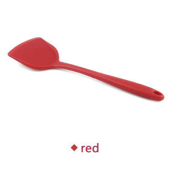 KONCO 1Pieec  Non-stick Spatula Silicone Shovel Nylon Silicone Cooker Kitchen Cooking Tool Kitchen Utensil Gadgets Cookware Baking Tools
