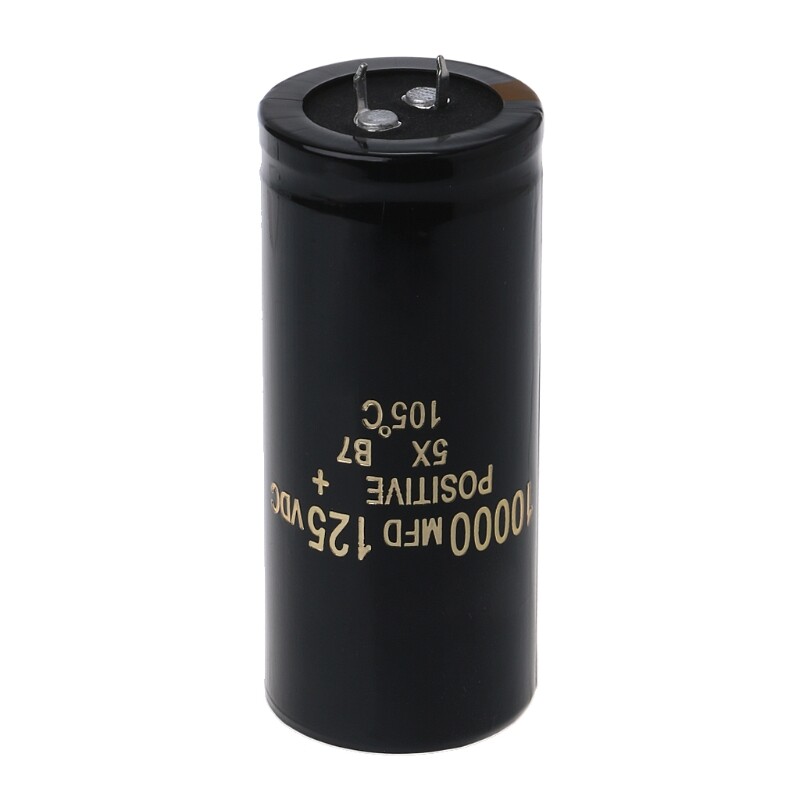 125v 10000uf aluminum electrolytic capacitor can replace 120v 100v audio 35x80mm